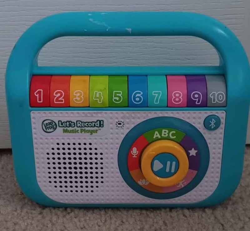 Leap Frog Lets Record Music Player