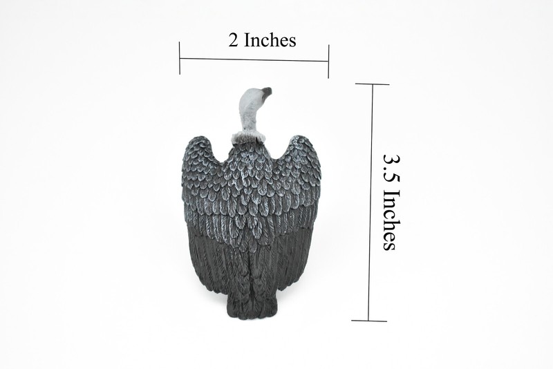 Vulture, Griffon, Museum Quality Plastic Toy Hand Painted Model 3 1/2" gallery