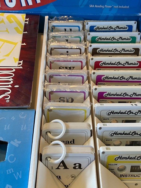 READ VNTG NEW OPEN 1995 HookedonPhonics Reading Skills With Phonics BackToBasics gallery