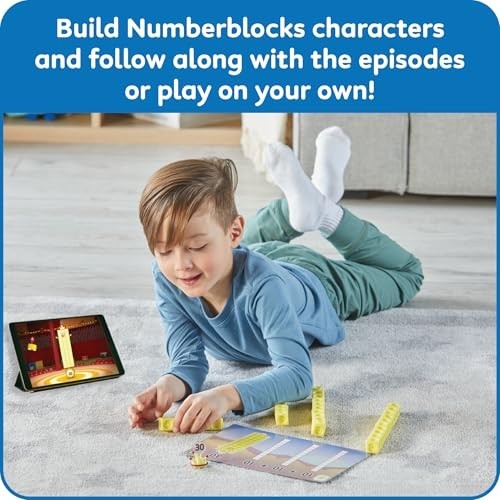 MathLink Cubes Activity Set 21-30, 20 Preschool Learning Activities, Counting Bl gallery