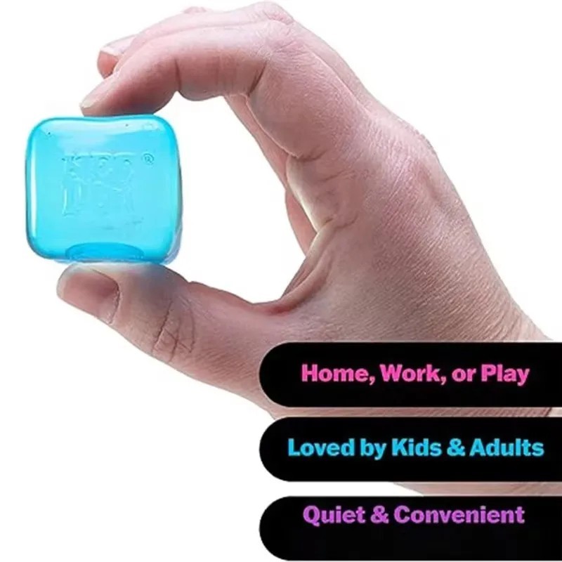 Needoh Nice Ice Baby 4 Pack Mini Cubes Squishy Stress Fidget Toy Authentic gallery