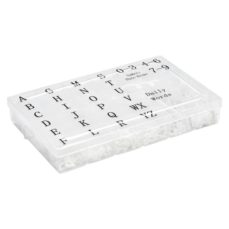 Pre-Cut Letters for Felt Letter Board, 736 Pieces Including Characters, Numbe... gallery