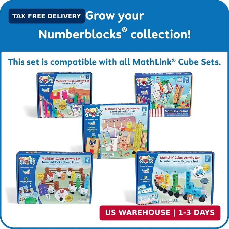 MathLink Cubes Numberblocks 21-30 Activity Set, 20 Preschool Learning Activities gallery