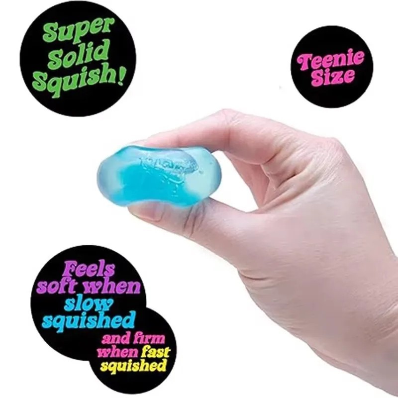 Needoh Nice Ice Baby 4 Pack Mini Cubes Squishy Stress Fidget Toy Authentic gallery