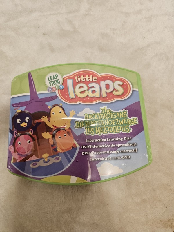 Lot 3 Leap Frog Little Leaps Interactive DVDs Dora, Backyardigans, & Leap Ahead gallery