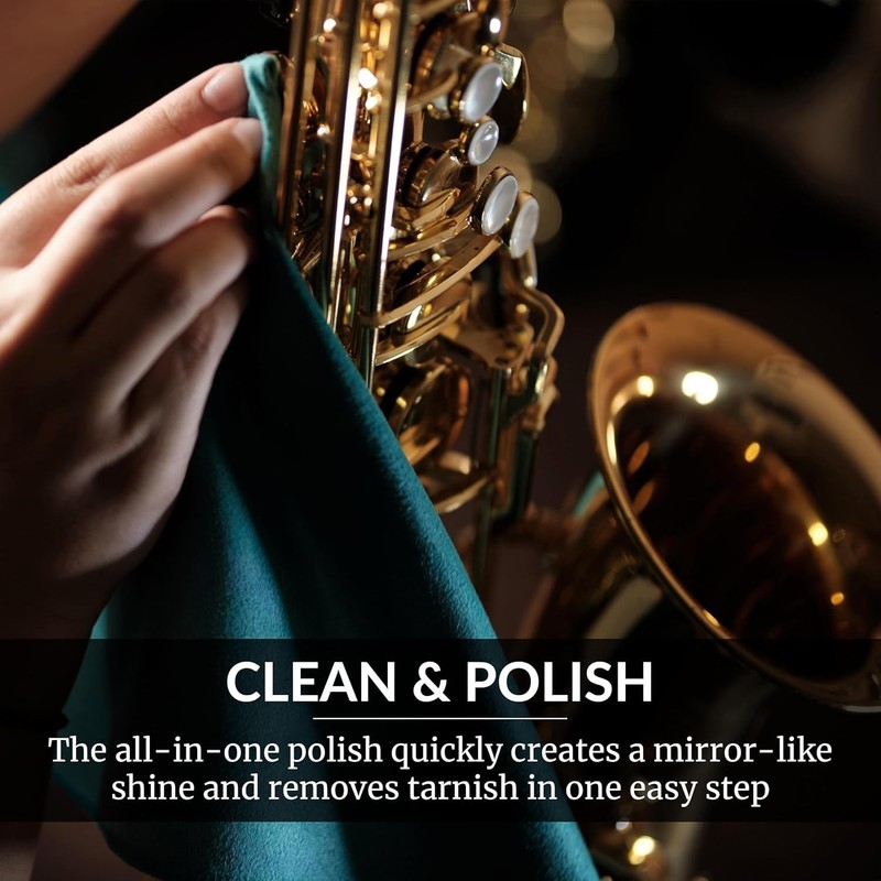Brass Polish and Cleaner - Protective Tarnish Remover - Great Brass, Copper, ... gallery