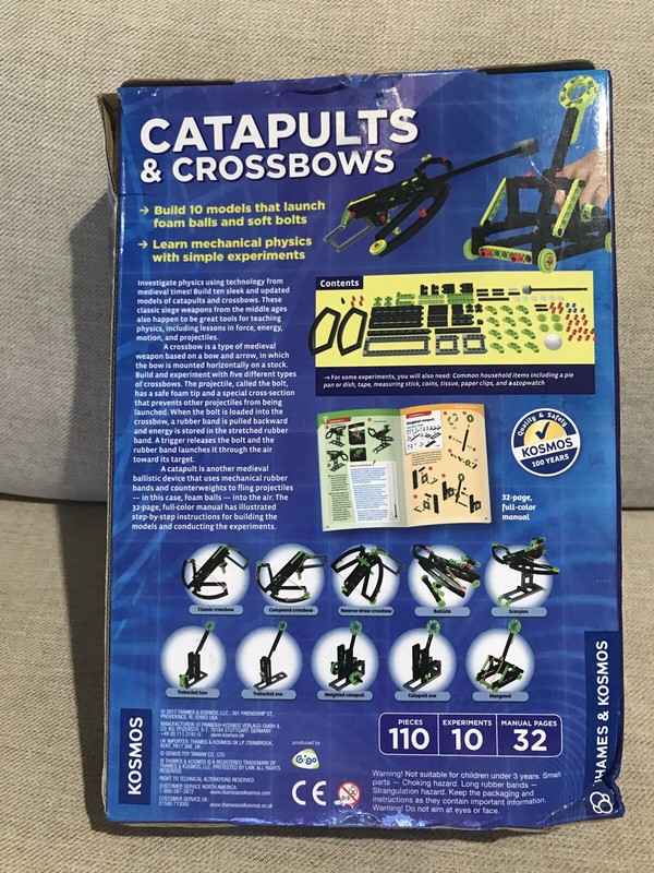 Thames & Kosmos Catapults & Crossbows Science Physics M15 STEM Building Set gallery