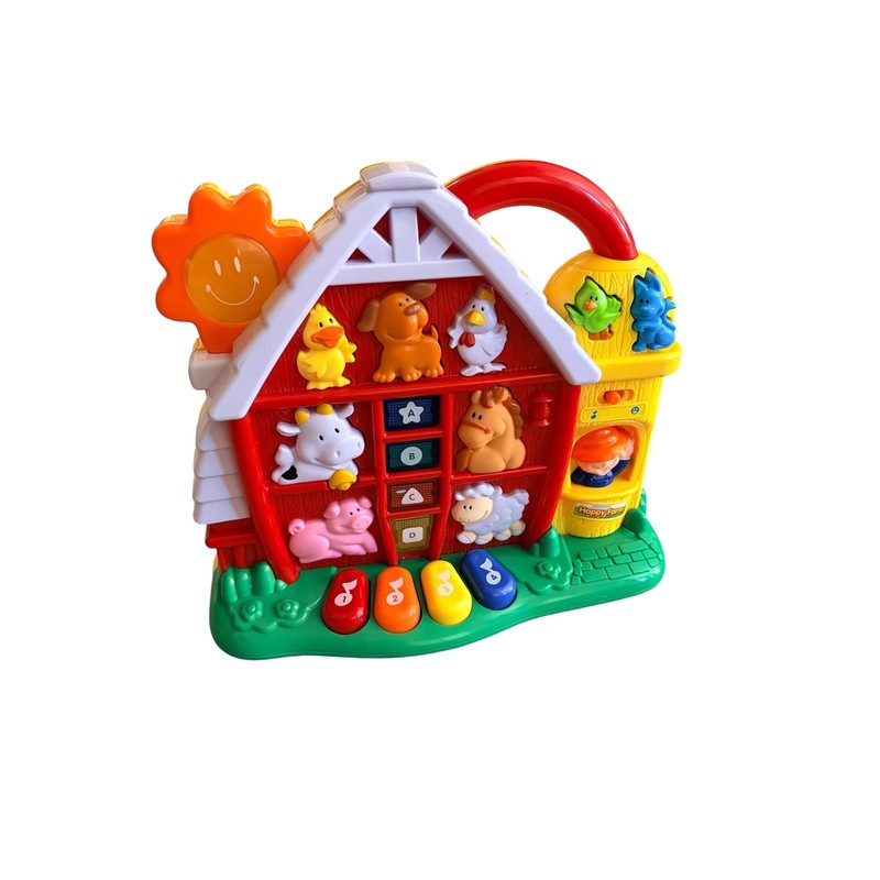 Navystar Musical Farm Animals Red Barn Interactive Learning Baby Toddler Toy