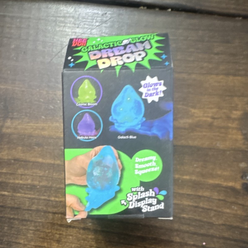 Nee Doh Galactic Glow Dream Drop Squeeze Toy Blue Glow In The Dark 2024 gallery