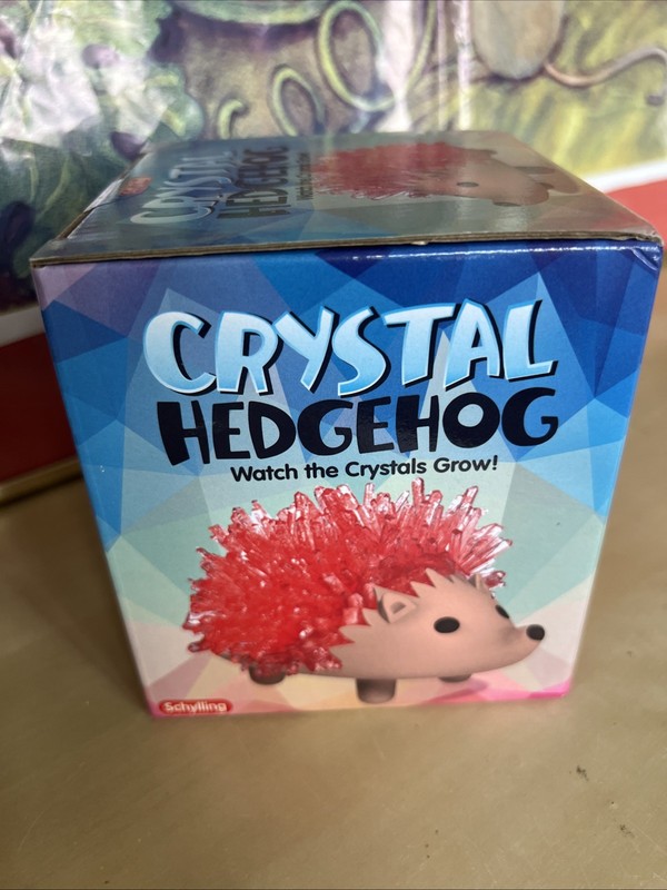 CRYSTAL HEDGEHOG Grow Kit Sealed Unopened Schylling