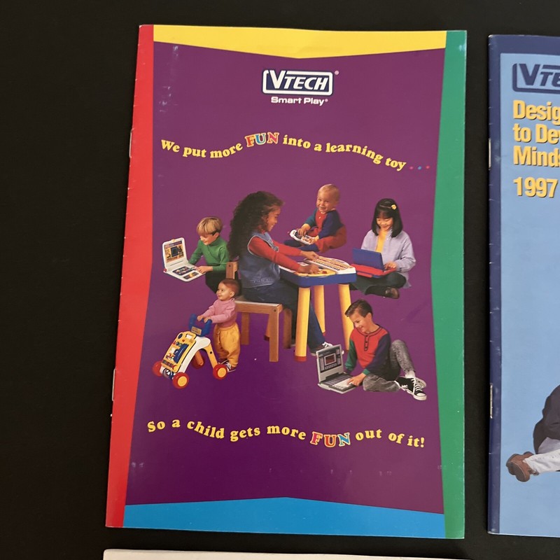 VINTAGE VTECH TALKING WHIZ KID USER MANUAL 1990s Warranty Promotional Materials gallery