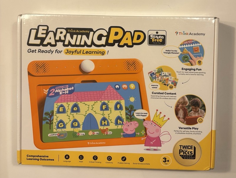 Think Academy Interactive Electronic Learning Pad X100 Learn-to-Read System