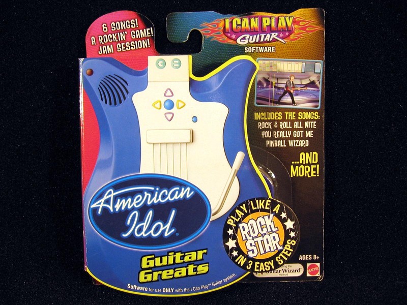 Fisher Price I Can Play Guitar Wizard Software AMERICAN IDOL Guitar Greats