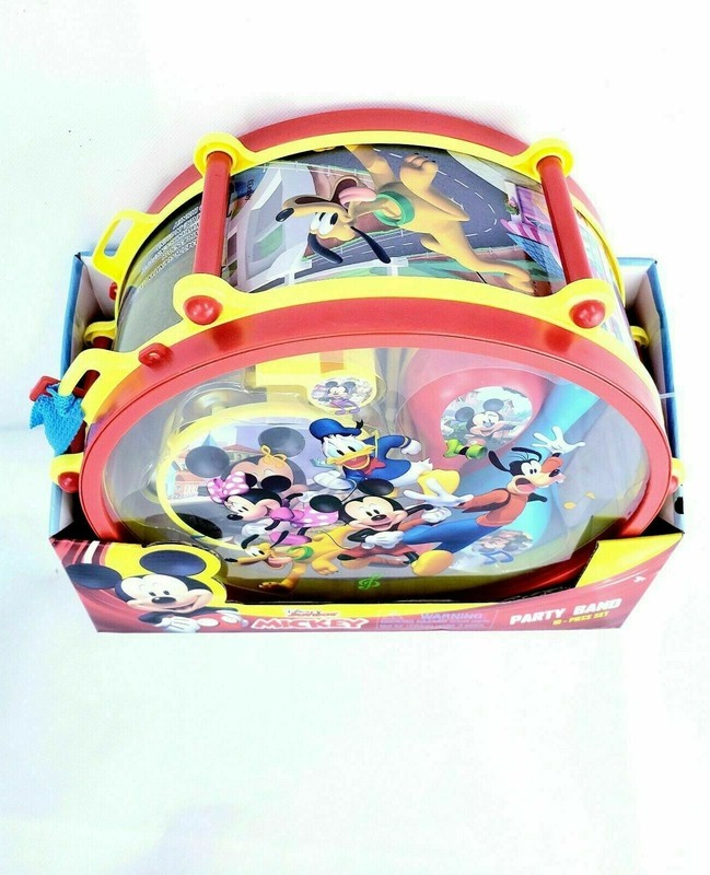 Disney Junior Mickey Mouse Party Band 10 Piece Set Musical Instruments. gallery