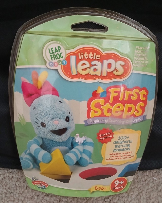 2006 VINTAGE Leap Frog Little Leaps First Steps Interactive Learning Disc
