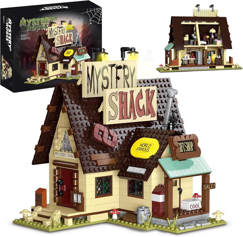 Gravity House Building Sets,Mystery Falls Toys Compatible with Lego…