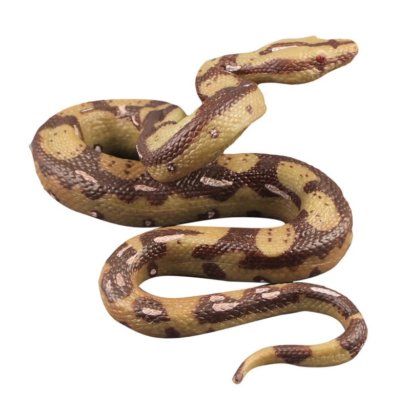1Pc Python Model Big Prank Realistic Snake Toy for April Fools Day Costume Party