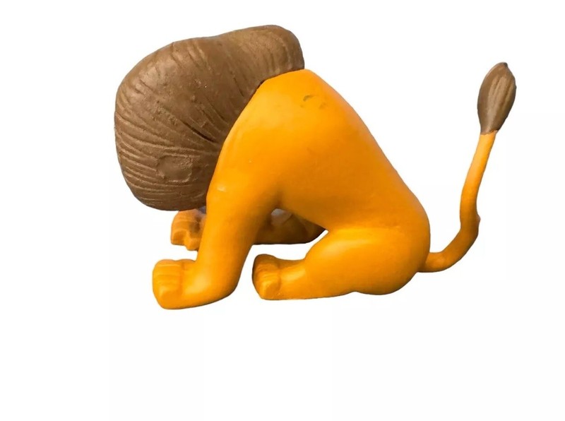 Eric Carle 1,2,3 To The Zoo Lion PVC Toy Animal 1.5” X 2” gallery