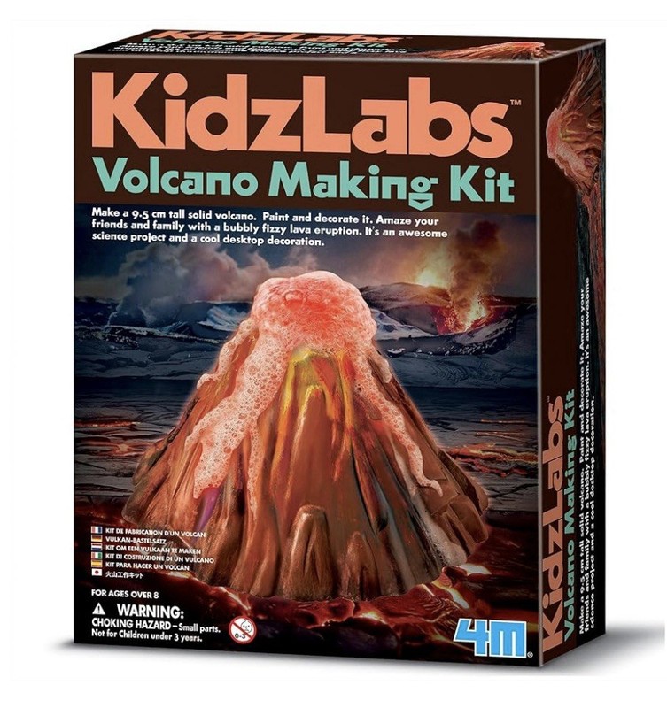 🌋4M KidzLabs Volcano Making Kit, DIY Science Kit STEM, For Boys & Girls Ages 8+
