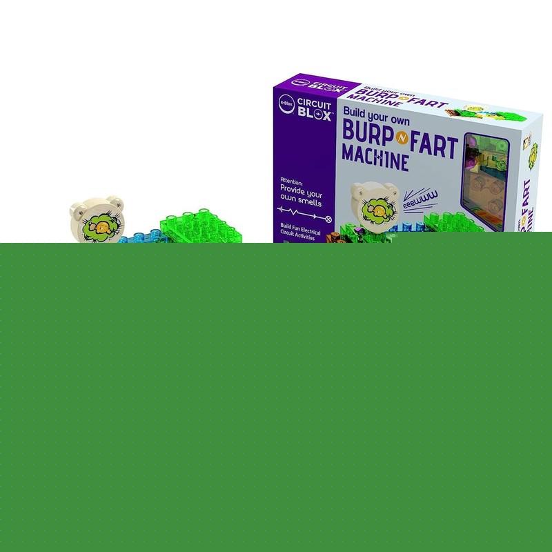 Building Blocks STEM Circuit Kit, Build Your Own Burp & Fart Machine, Add Fun... gallery