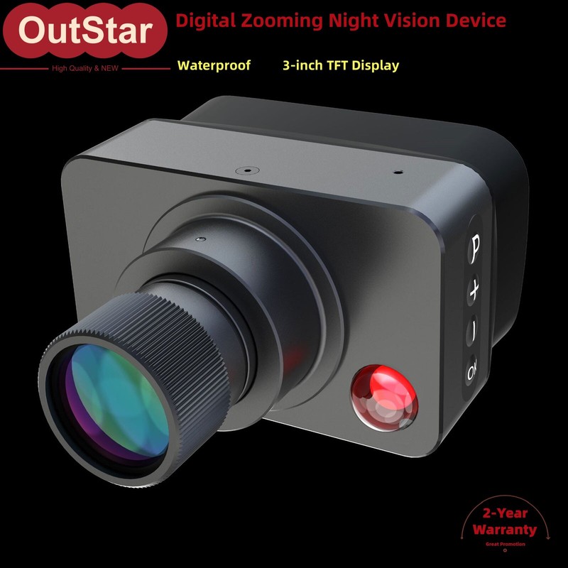 NV99Y 4K HD 4X Digital Zoom Night Vision Device IP54 Waterproof Thermal Imager