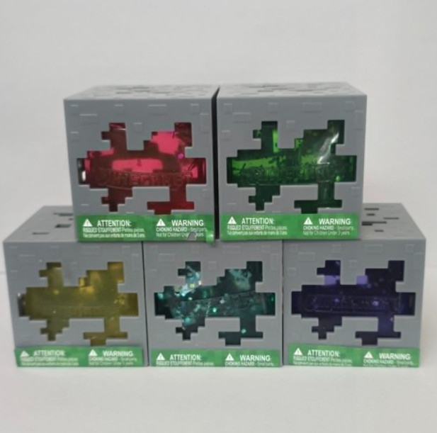 Minecraft Jelly Cube – Viral Squishy Like Needoh New Sealed – All 5 Colors