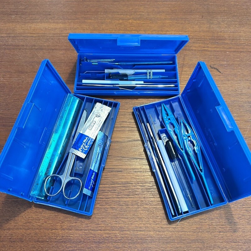 Lot of 3 Student Biology Anatomy Homeschool Science Dissection Kits