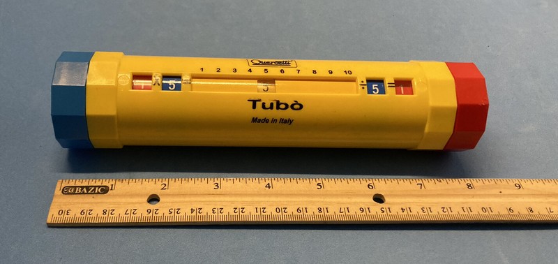 Quercetti Tubo Educational Toy for Learning Multiplication and Division Tables –