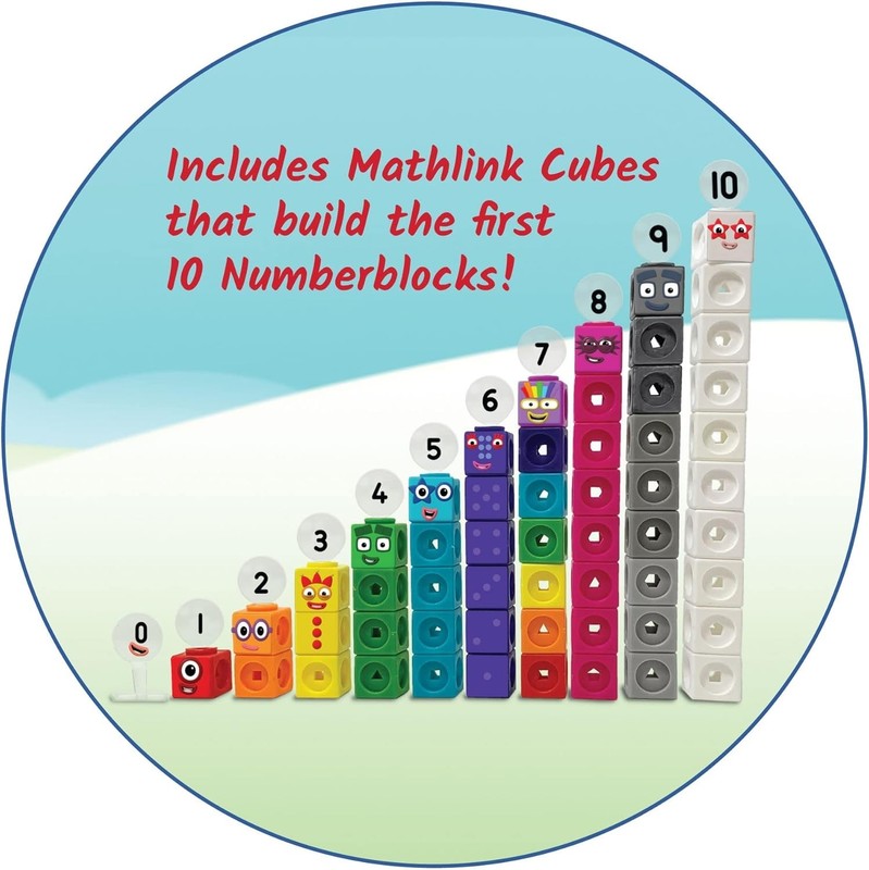Interactive Math Manipulatives: Numberblocks 1-10 Activity Set for Kids Ages 3-5 gallery
