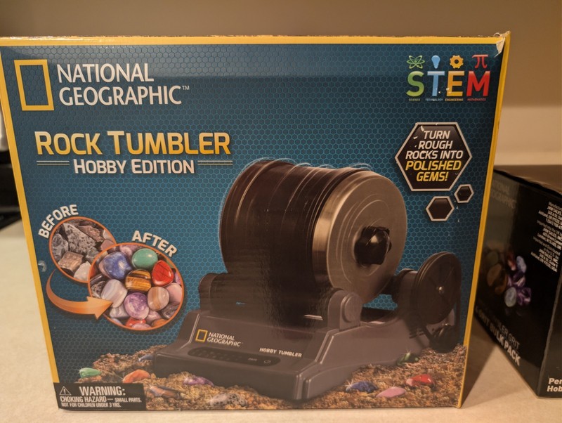 National Geographic Hobby Rock Tumbler Kit Educational Stem Toy