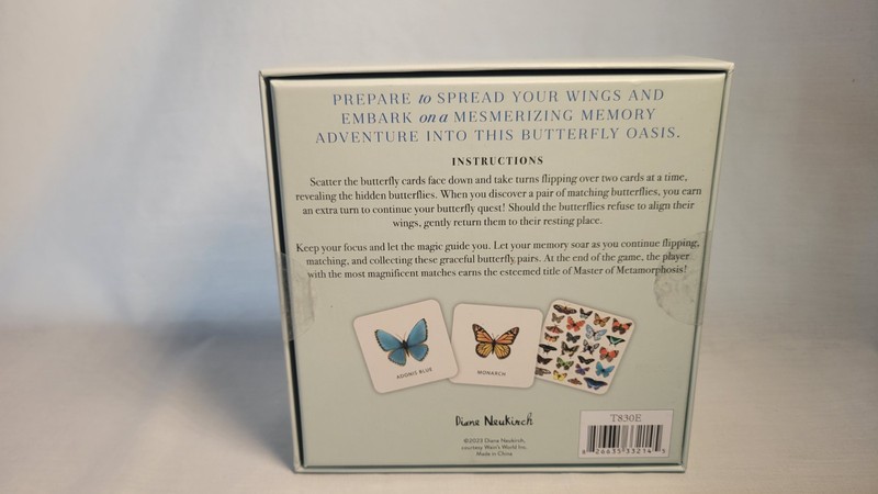 Butterfly Matching Game 48 Matching Cards Diane Neukirch 2023 NEW gallery