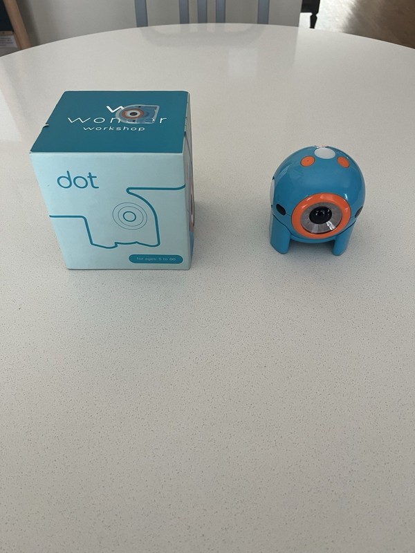 Wonder Workshop Dot STEM Coding Robot Learning Toy Tested Working No Cable