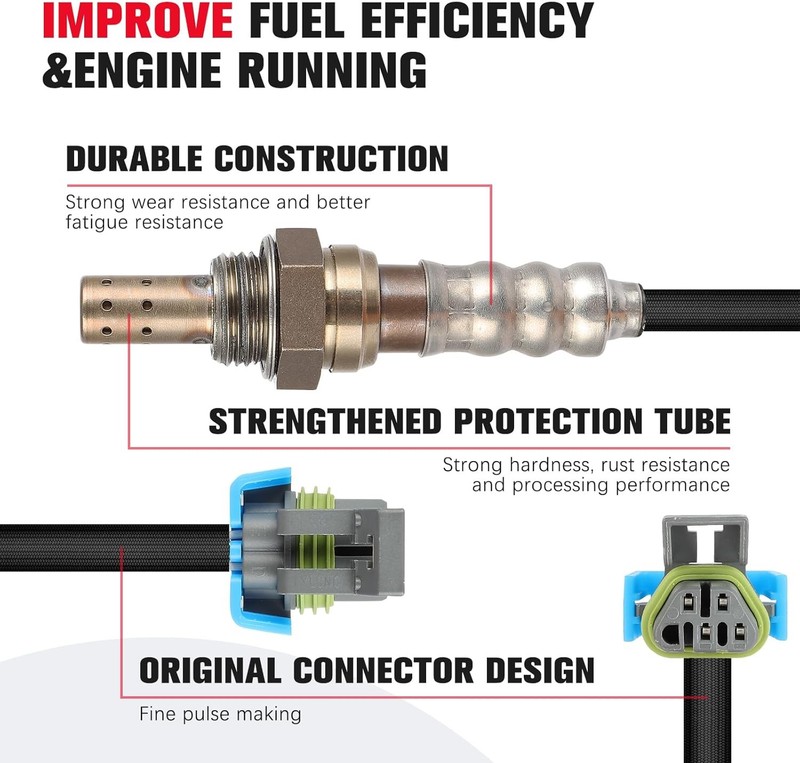 2x Oxygen Sensor Upstream Downstream For Chevy Equinox GMC Terrain 3.6L V6 13-17 gallery