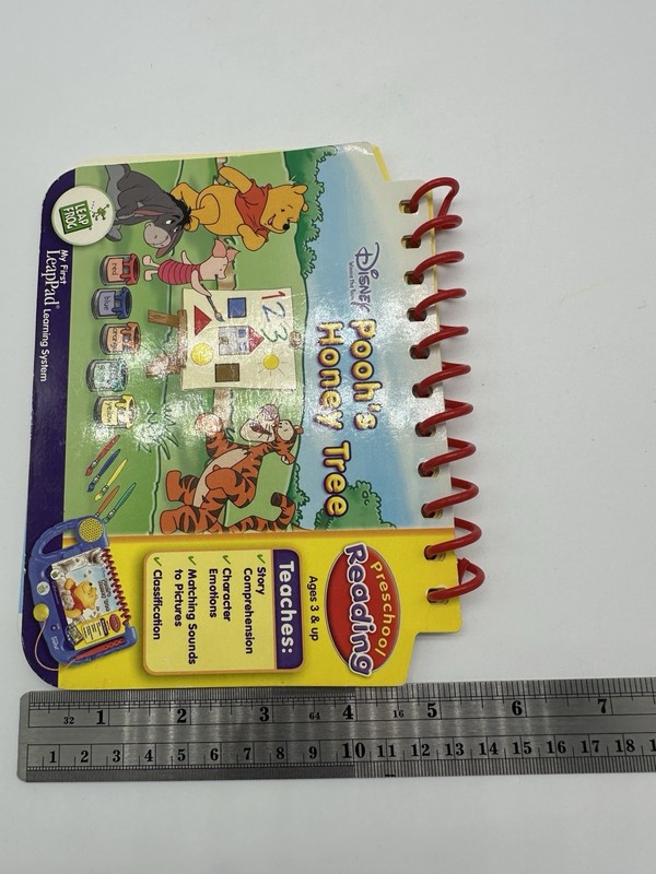 2002 Leap Frog My First LeapPad Disney Winnie the Pooh Bear Honey Tree Book Only gallery