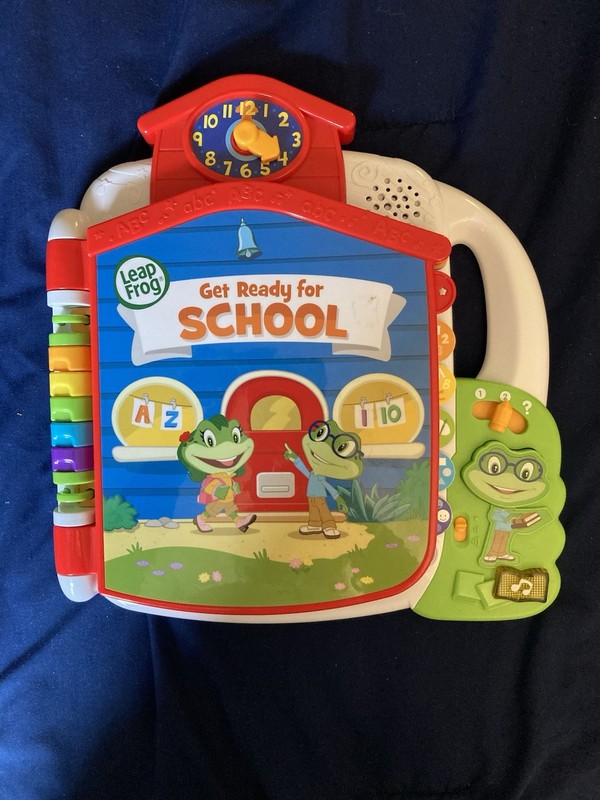 Leap Frog Get Ready For School Book Learning Educational Toy Colors Alphabet