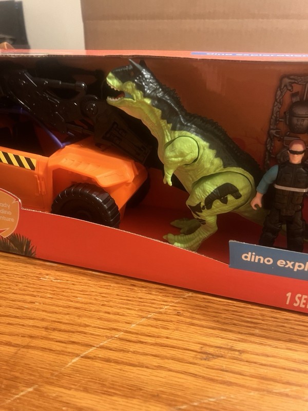 Animal Planet Dino Exploration Set Vehicle Figure Dinosaur Ages 3+