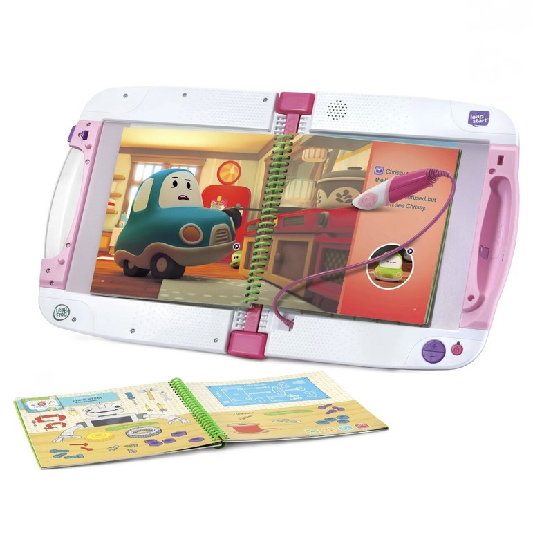 LeapFrog LeapStart Learning System and Book PINK Reading Writing Preschool Pre-k gallery