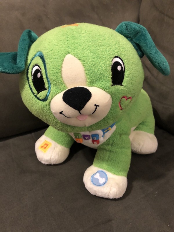 Leap Frog Read With Me Scout Interactive Plush Dog Puppy, Tested And Works Great