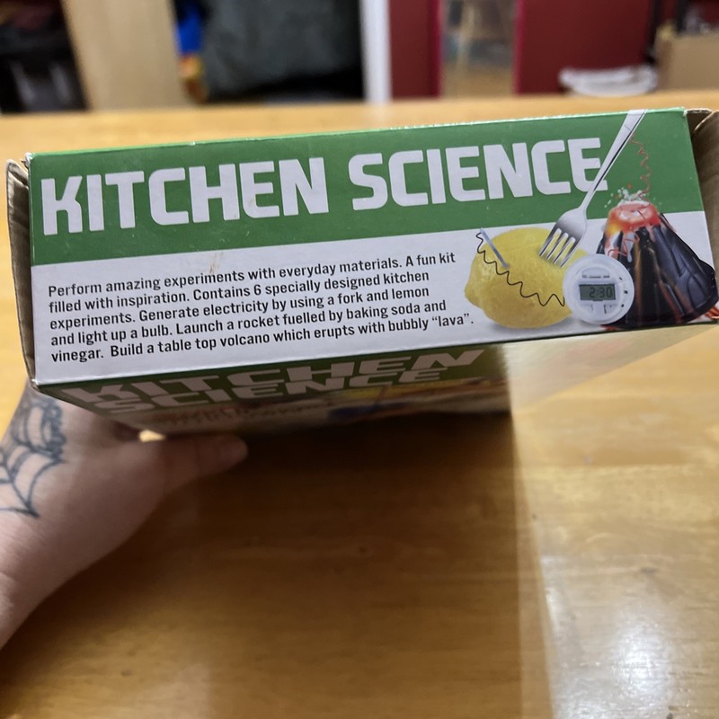KIDZ LABS Kitchen Science Kit Fun Science Products NEW Open Box gallery