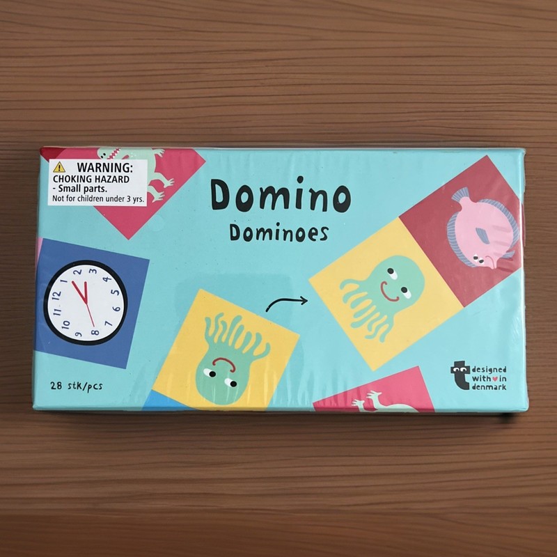 Early Years Dominoes Game Set for Kids Ages 3 and Up Educational Learning Toy