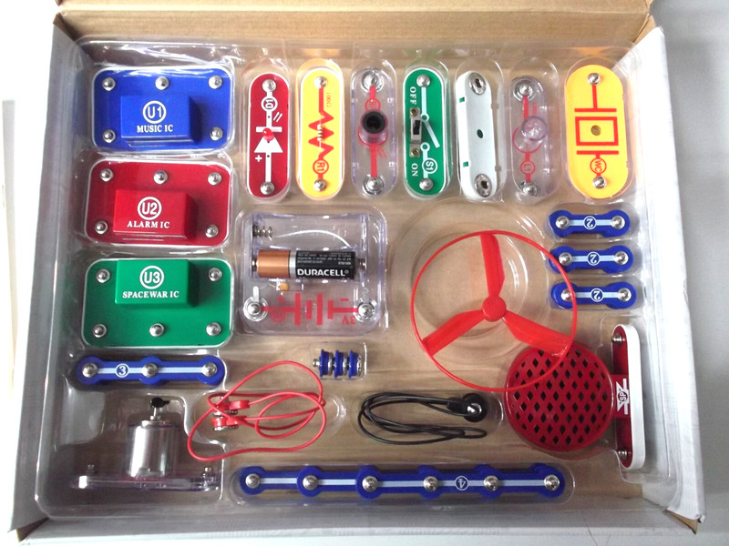 ELENCO Snap Circuits Jr.� 100 Experiments Electronics Discovery Kit Set Complete gallery