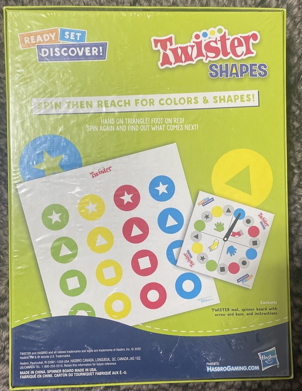 Hasbro Twister Shapes Game - NIB/Sealed - SHIPS FREE!! gallery