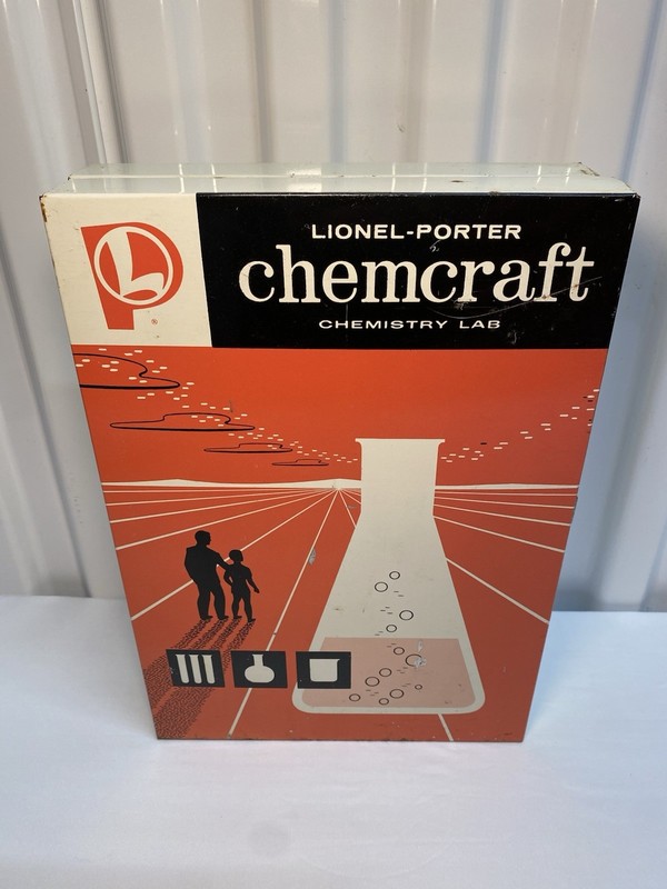 ’63 Vintage Lionel-Porter Chemcraft – Jr. Chemistry Lab No. 21220 Incomplete