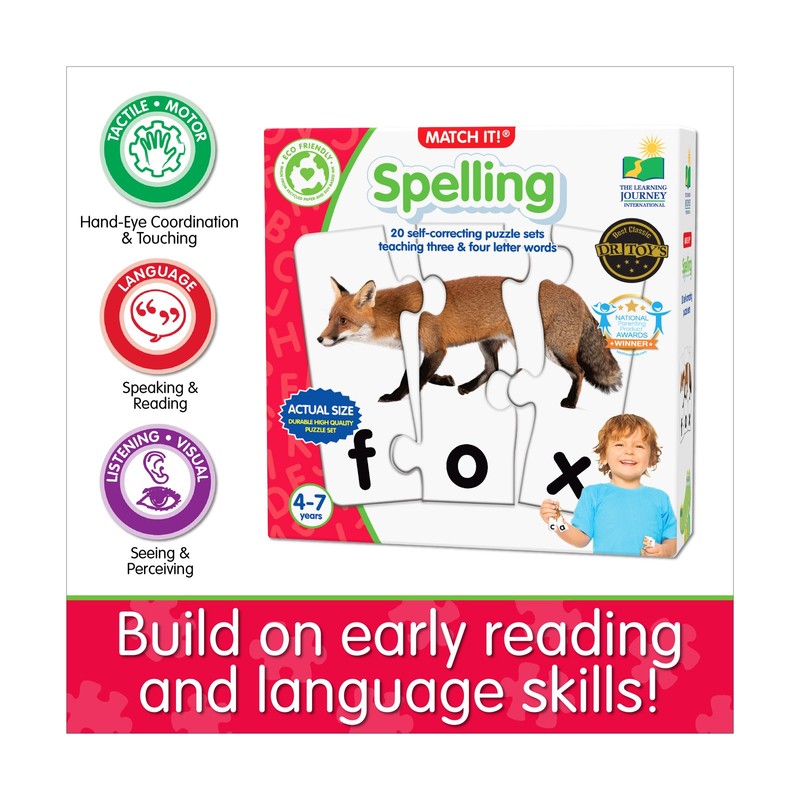New - The Learning Journey Match It! - Spelling - Ages 4-7 | 1+ players gallery
