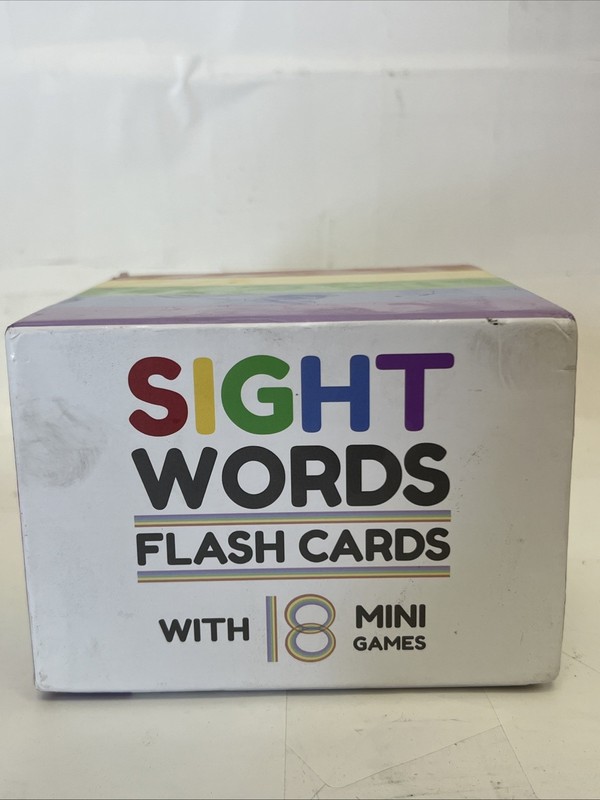 The Bambino Tree Sight Words Flash Cards Kindergarten to 4th Grade