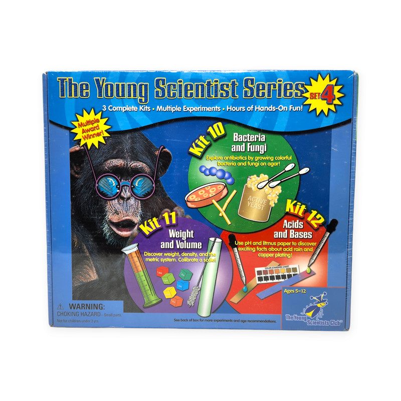 The Young Scientist Series, Set 4 (3 Complete Kits) Multiple Award Winner NEW