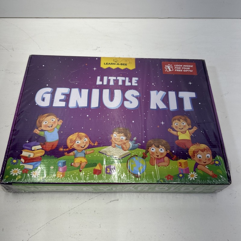 LEARN A BEE LITTLE GENIUS KIT FOR 4-6 YEAR OLDS UNUSED, Sealed