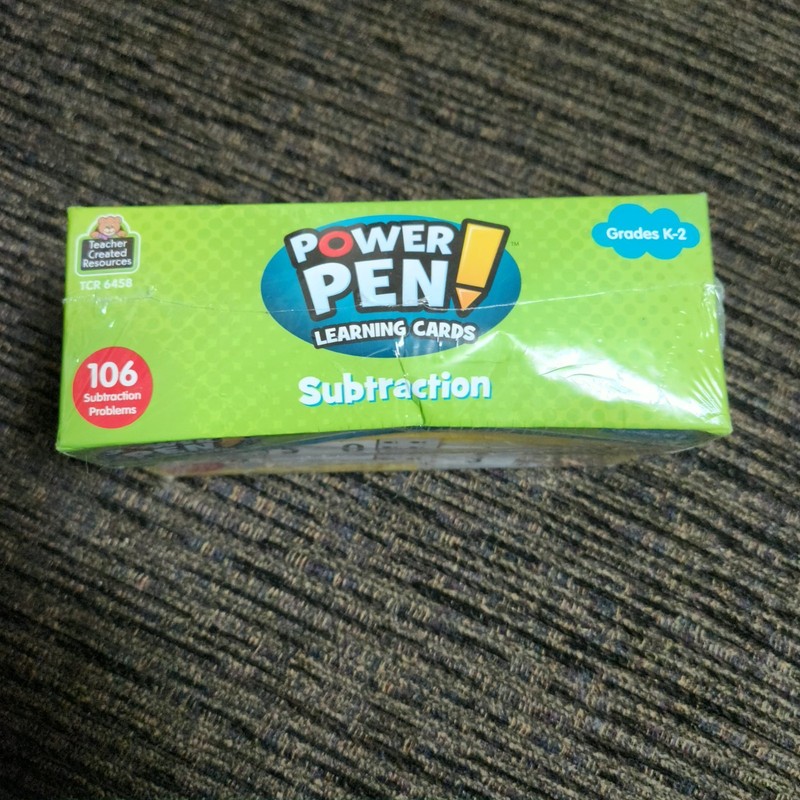 Teacher Created Resources Power Pen Learning Cards: Subtraction for Grades K-2 gallery