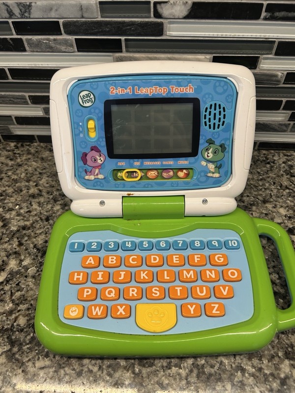 LeapFrog 2-in-1 LeapTop Touch (80-600900) Tested And Works gallery