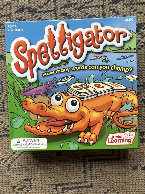 Junior Learning Spelligator Phonics Spelling Game Ages 5+ Word Building Game